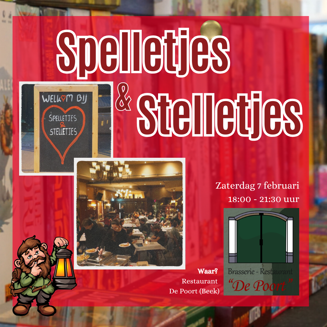 Spelletjes & Stelletjes - Valentijnsavond