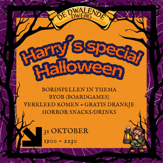 Halloween Game Night 2026 | 31 oktober 19u