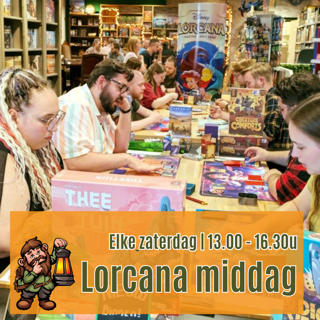 Disney Lorcana Speel, Ontwikkel & Ruil middag | 13.00 - 16.30 uur