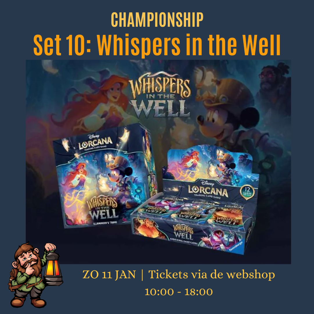 Disney Lorcana Store Championship "Whispers in the Well" | Zondag 11 januari 10:00