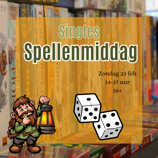 Speciale Singles Spellenmiddag (18+)