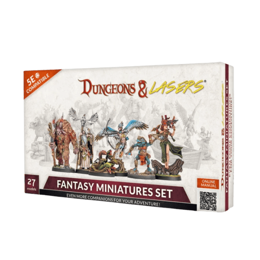 Dungeons & Lasers - Fantasy Miniatures Set
