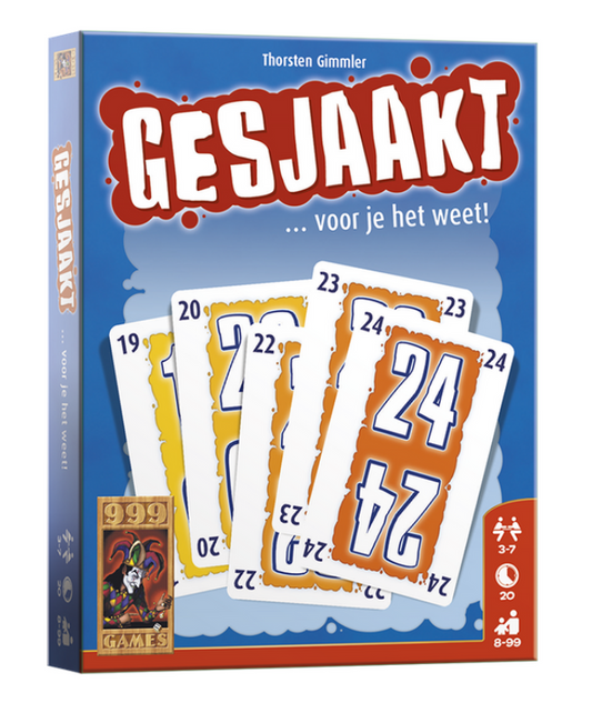 Gesjaakt - Kaartspel