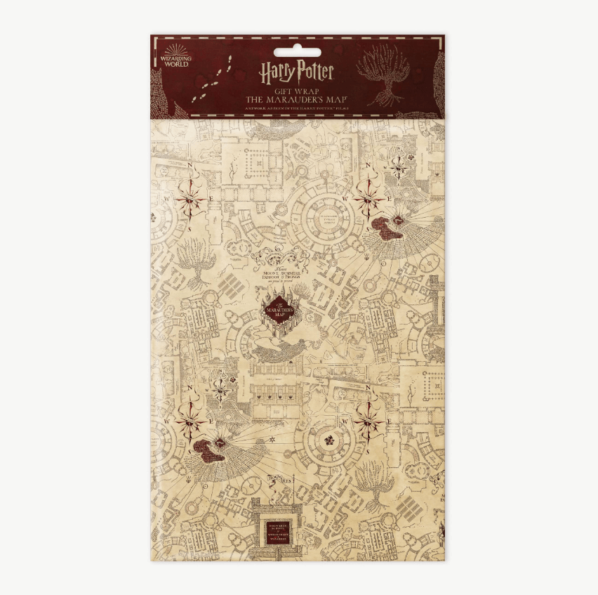 Marauder's Map Gift Wrap