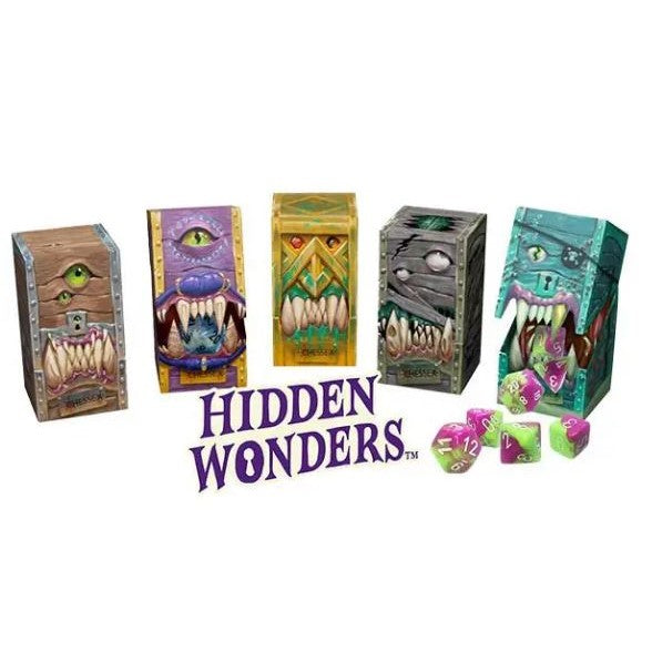 Chessex Hidden Wonders Mystery Polyhedral 7-Die Set