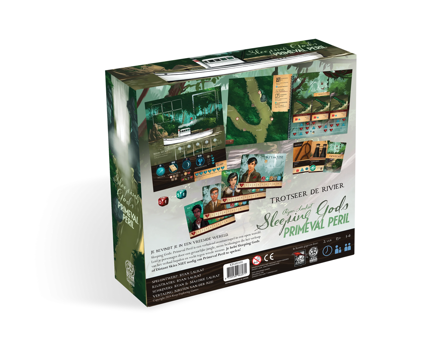 Sleeping Gods: Primeval Peril - Bordspel (NL)