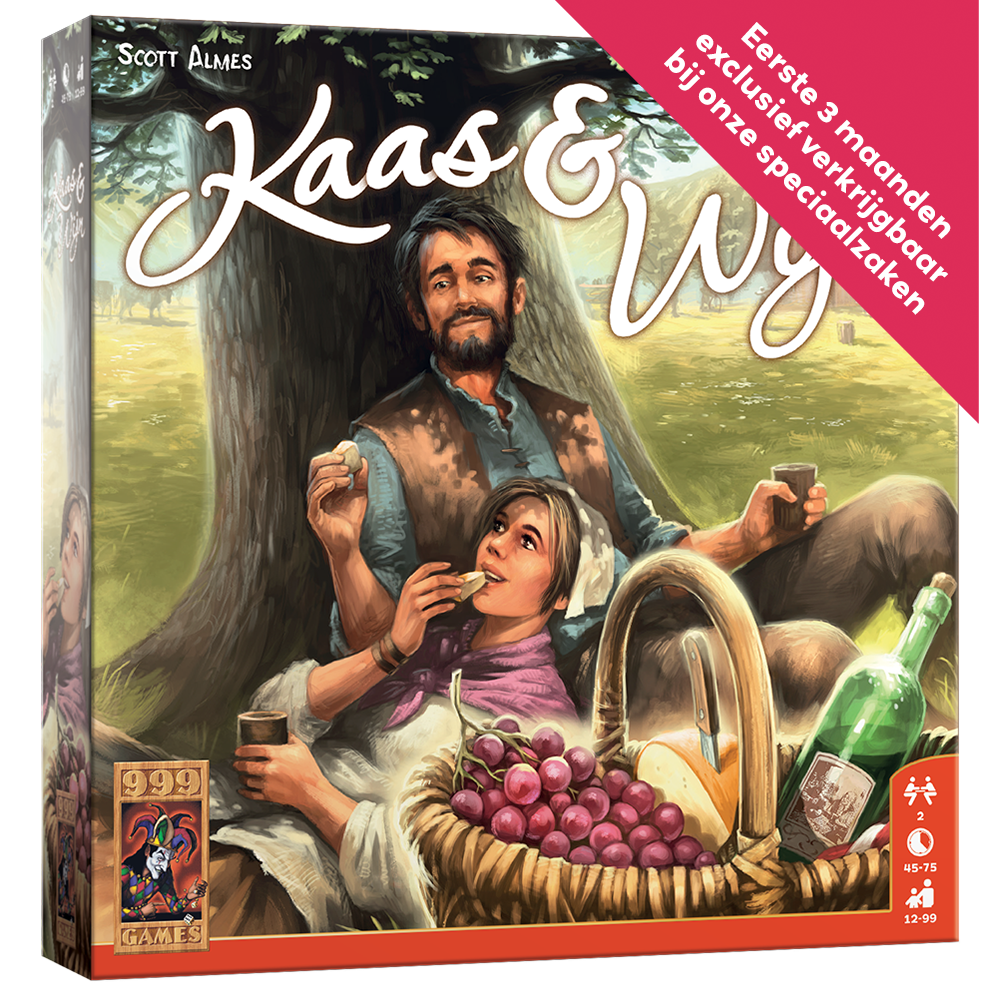 Kaas & Wijn - Bordspel