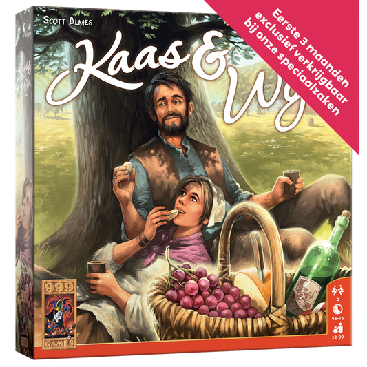 Kaas & Wijn - Bordspel