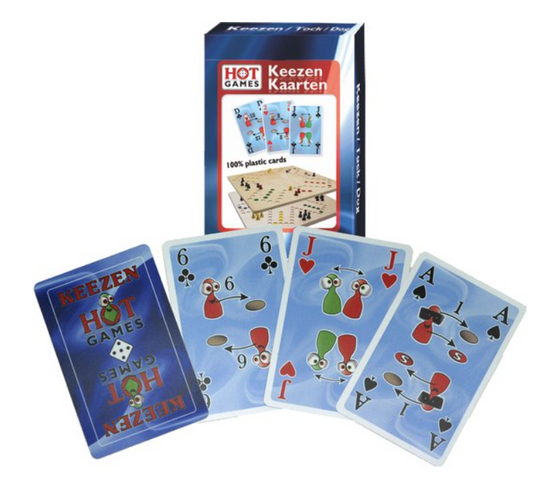 Keezen kaarten - 100 % plastic (NL)
