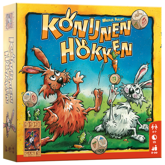 Konijnenhokken - Dobbelspel