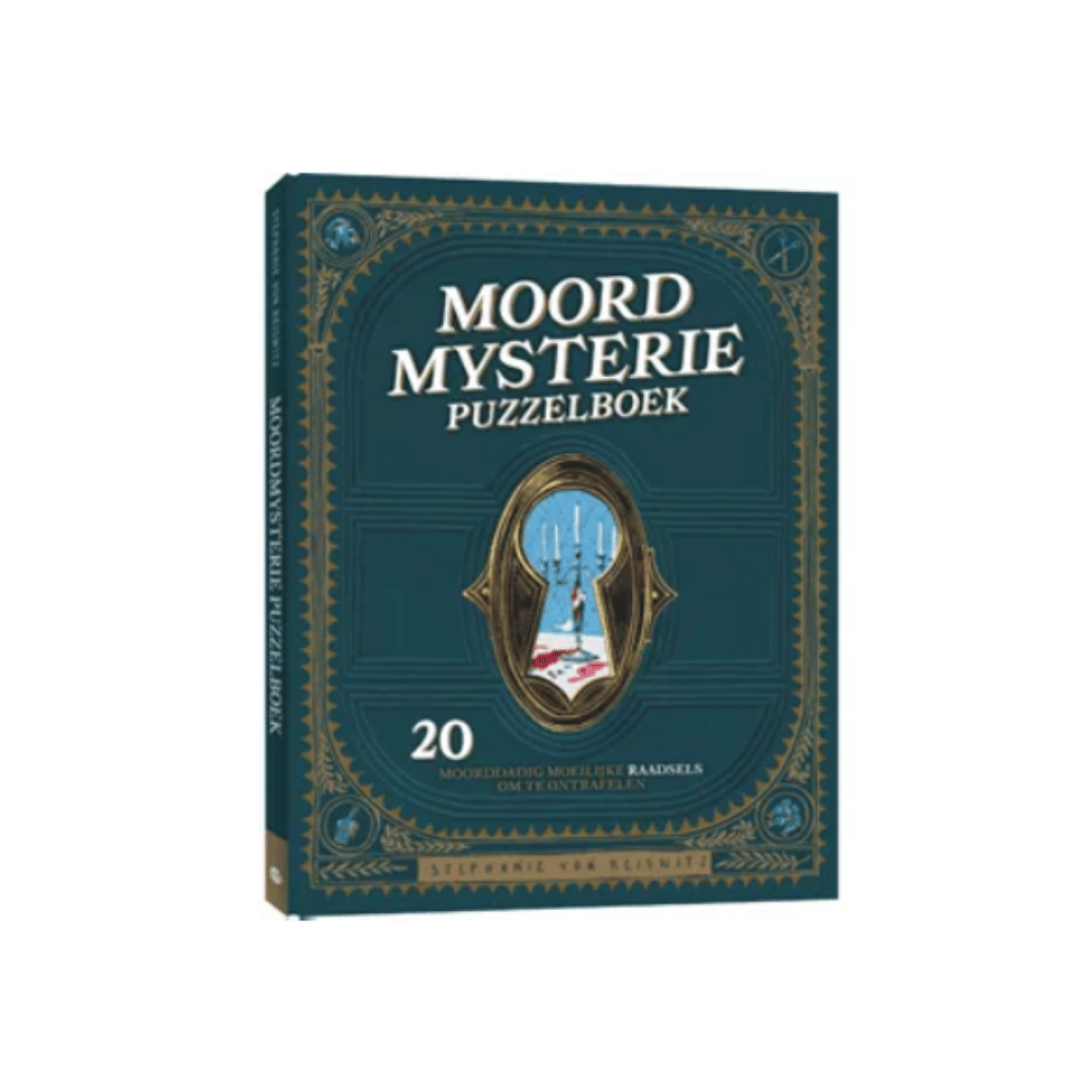 Moordmysterie puzzelboek Volwassene (NL)