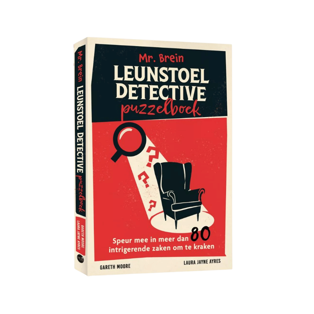 Mr. Brein Leunstoel detective puzzelboek