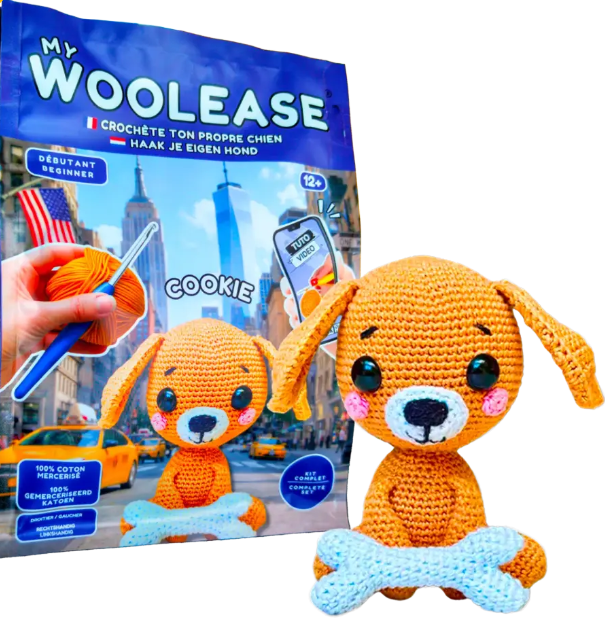 My Woolease Haakpakket – Cookie the Dog