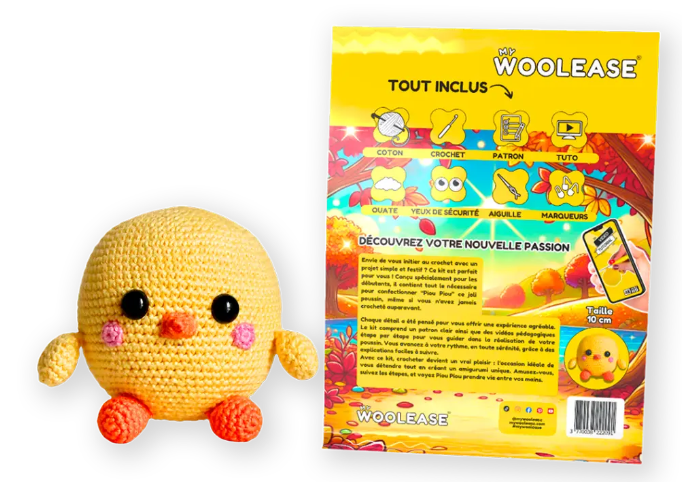 My Woolease Haakpakket – Piou Piou the Chick
