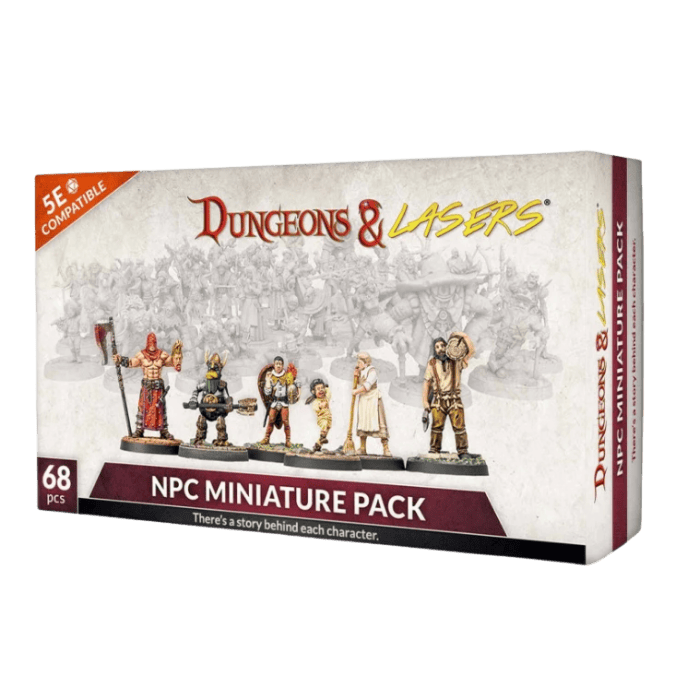 Dungeons & Lasers - NPC Miniature Pack