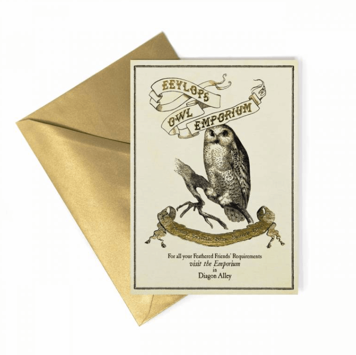 Eeylops Owl Emporium Notecard