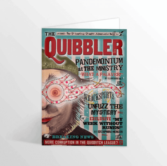 Quibbler Foiled Notecard