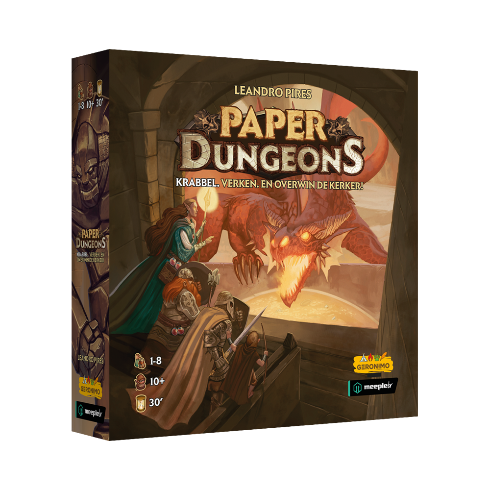 Paper Dungeons - Bordspel (NL)