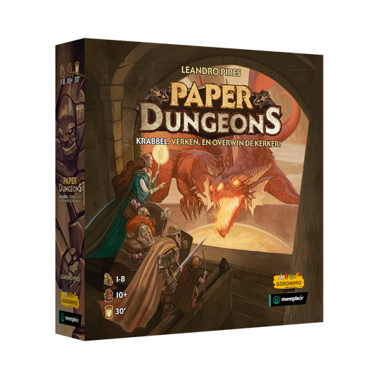 Paper Dungeons - Bordspel (NL)