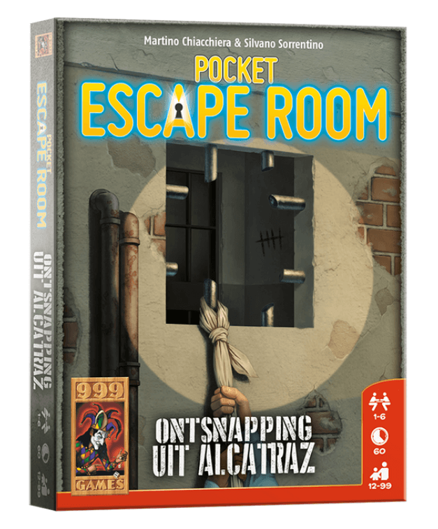 Pocket Escape Room: Ontsnapping uit Alcatraz - Breinbreker