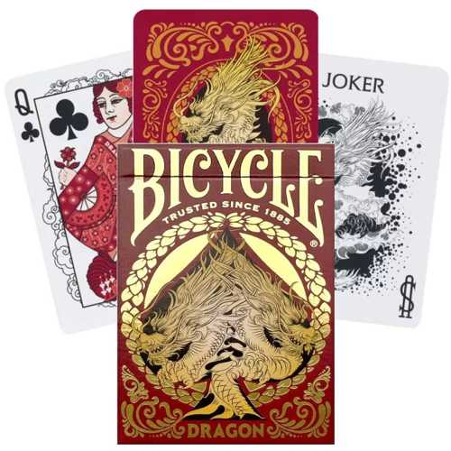Bicycle Speelkaarten - Dragon Red