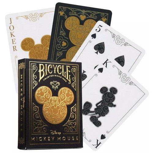 Bicycle Speelkaarten - Mickey Mouse Black & Gold