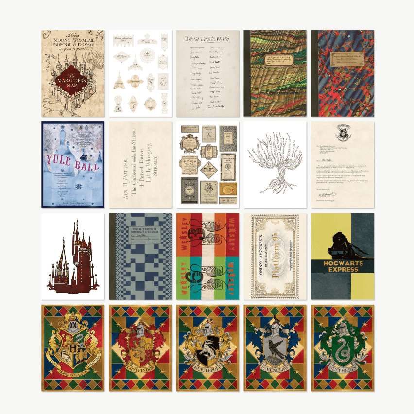 Hogwarts Series Postcards