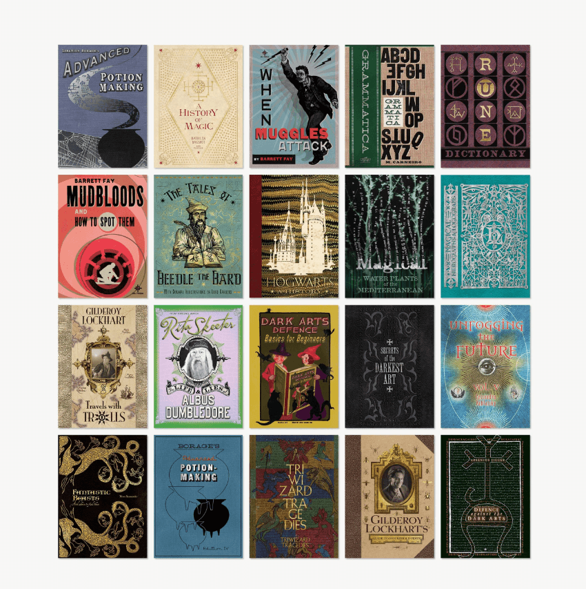 Book Covers Postcards
