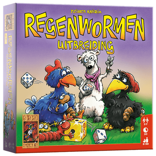 Regenwormen Uitbreiding