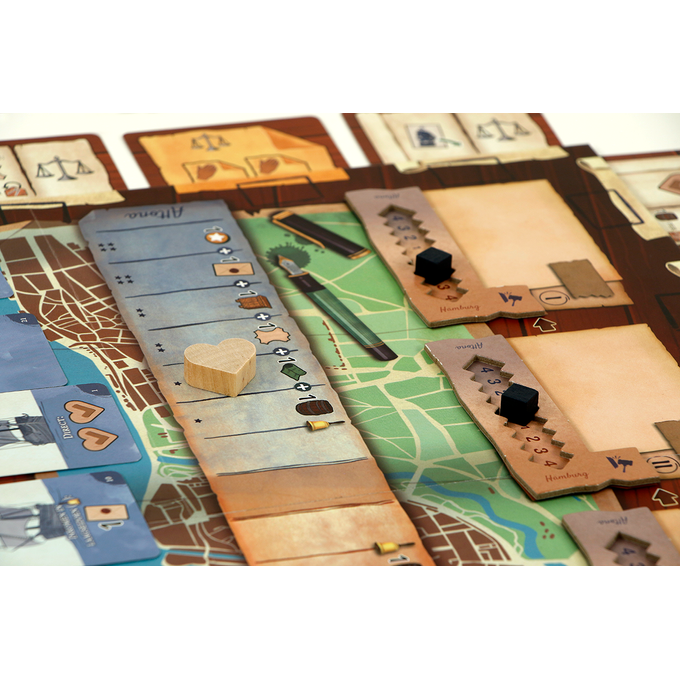 Stedenstrijd - Bordspel (NL)