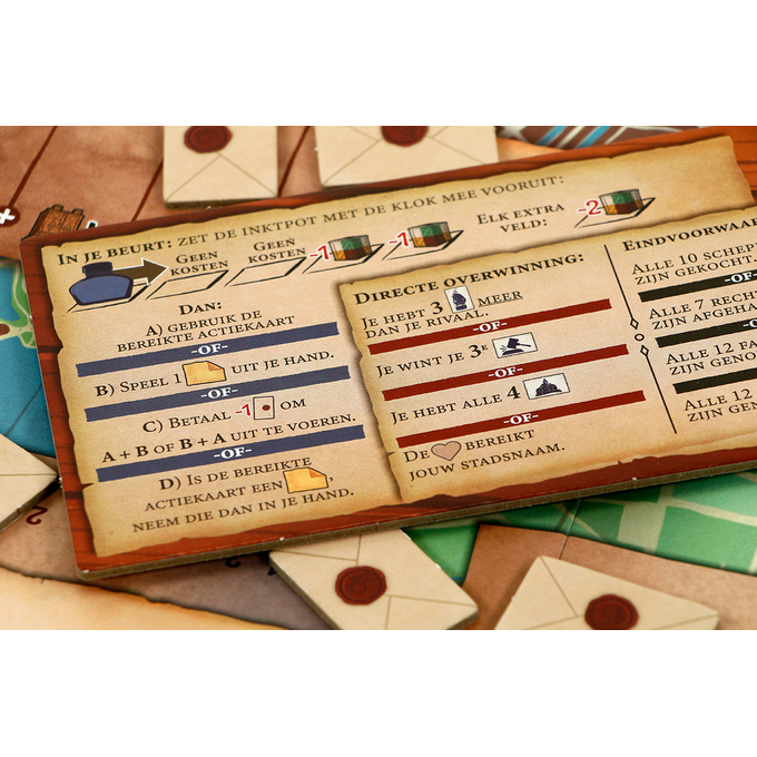 Stedenstrijd - Bordspel (NL)