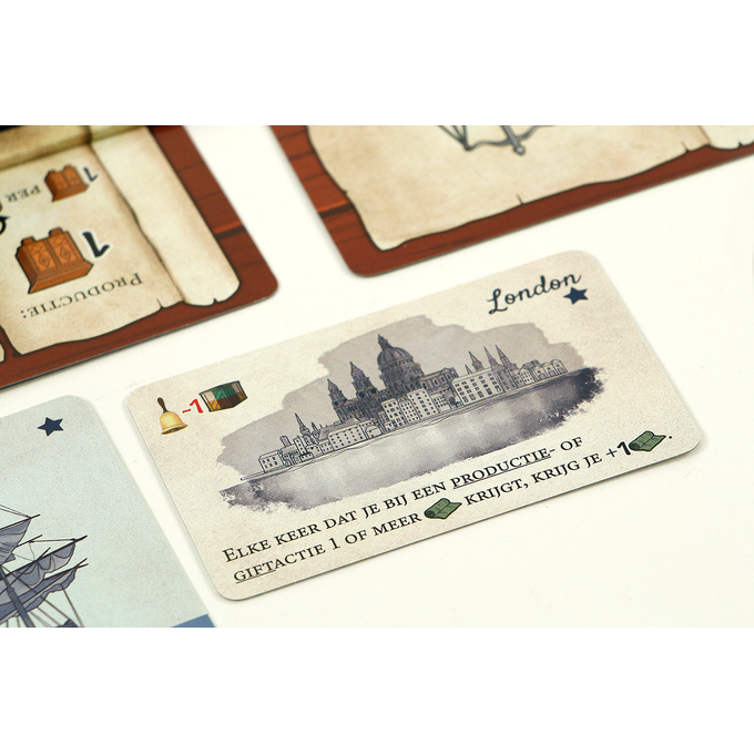 Stedenstrijd - Bordspel (NL)