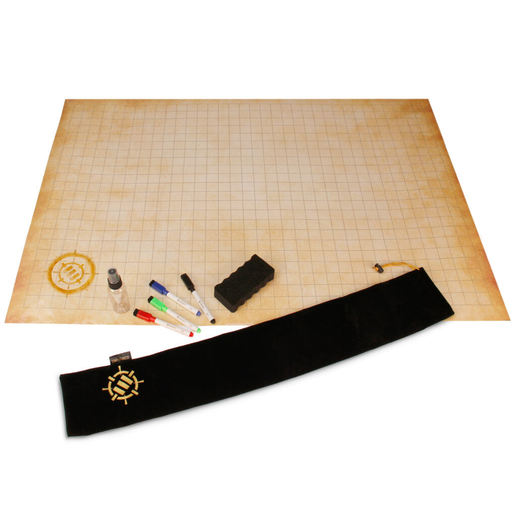 RPG Grid Mat - Uitwisbare Tabletop Speelmat