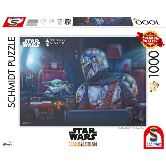 Star Wars: The Mandalorian, Two for the Road , 1000 stukjes - Puzzel