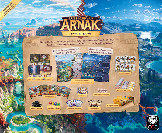 Lost Ruins of Arnak: Twisted Paths - Uitbreiding (EN)
