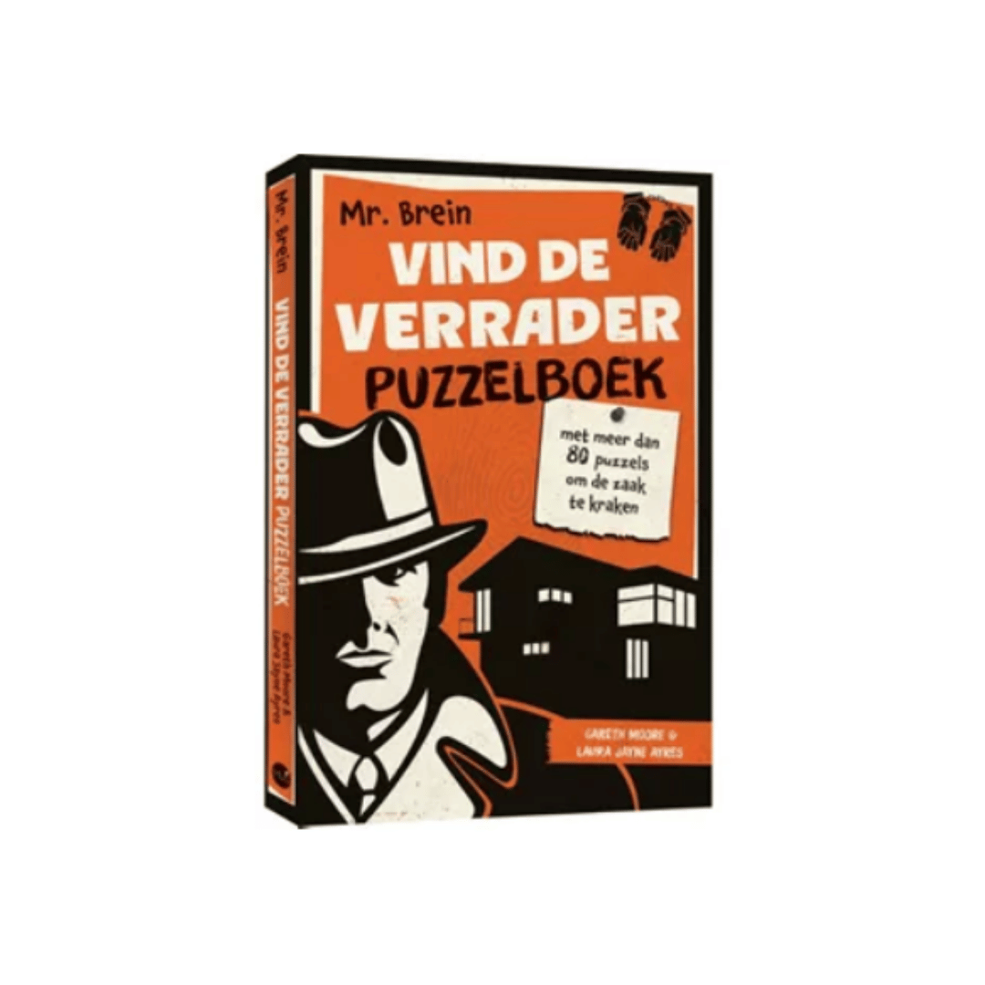 Mr. Brein vind de verrader puzzelboek (NL)