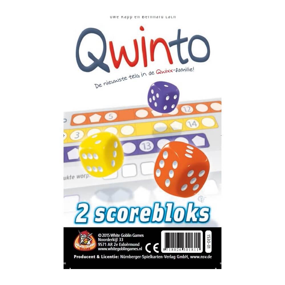 Qwinto Scoreblok