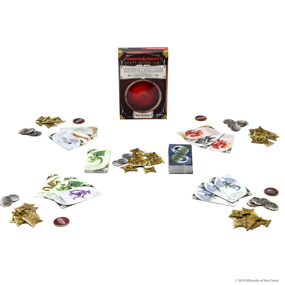 Dungeons and Dragons: Three-Dragon Ante Card Game