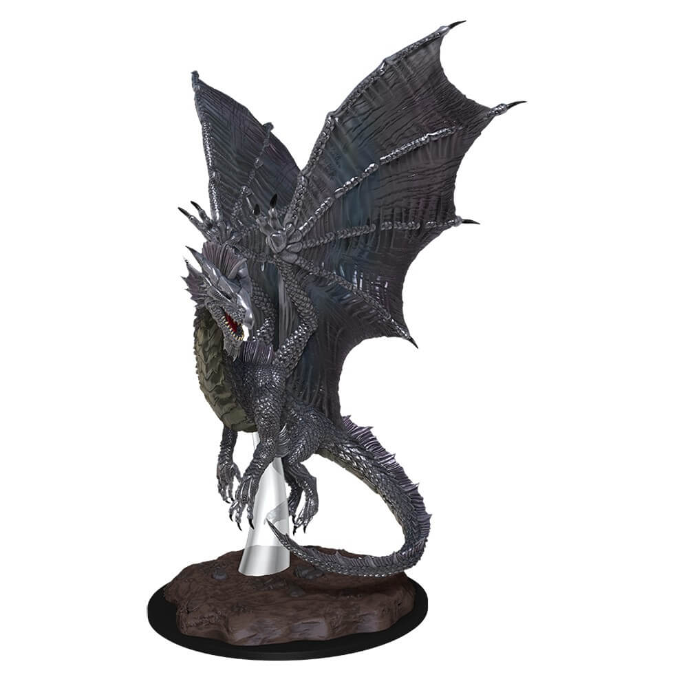 Dungeons and Dragons: Nolzur's Marvelous Miniatures - Young Silver Dragon