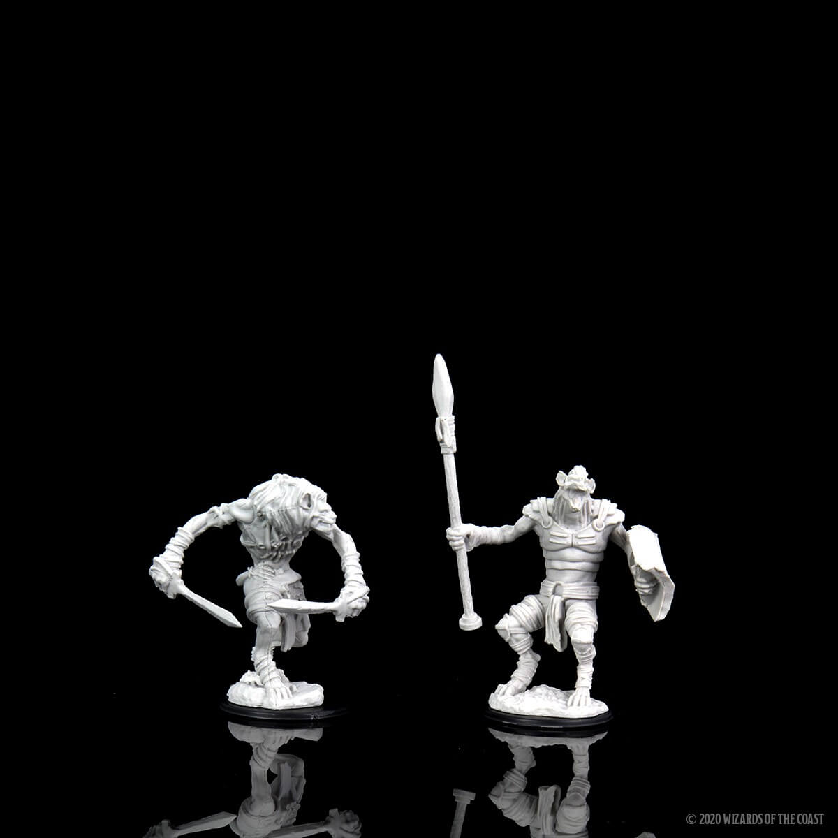 Dungeons and Dragons: Nolzur's Marvelous Miniatures - Gnoll and Gnoll Flesh Gnawer