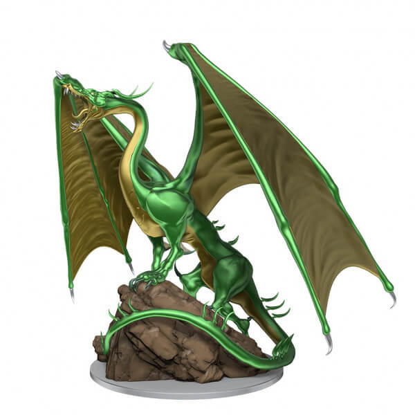 Dungeons and Dragons: Nolzur's Marvelous Miniatures - Young Emerald Dragon