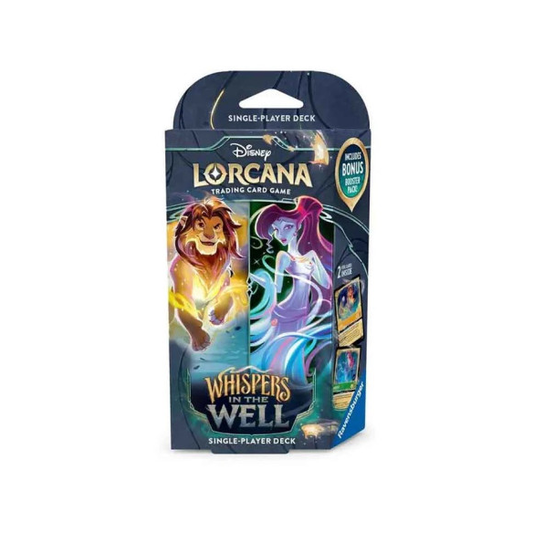 Disney Lorcana - Whispers in the Well - Starter Deck - Simba & Megara