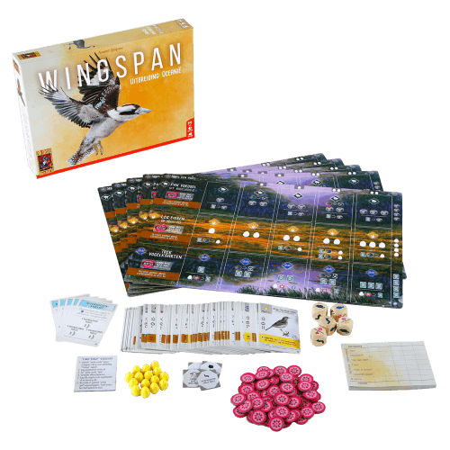 Wingspan Uitbreiding: Oceanië