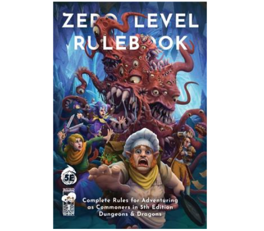 5E RPG: Zero Level Rulebook