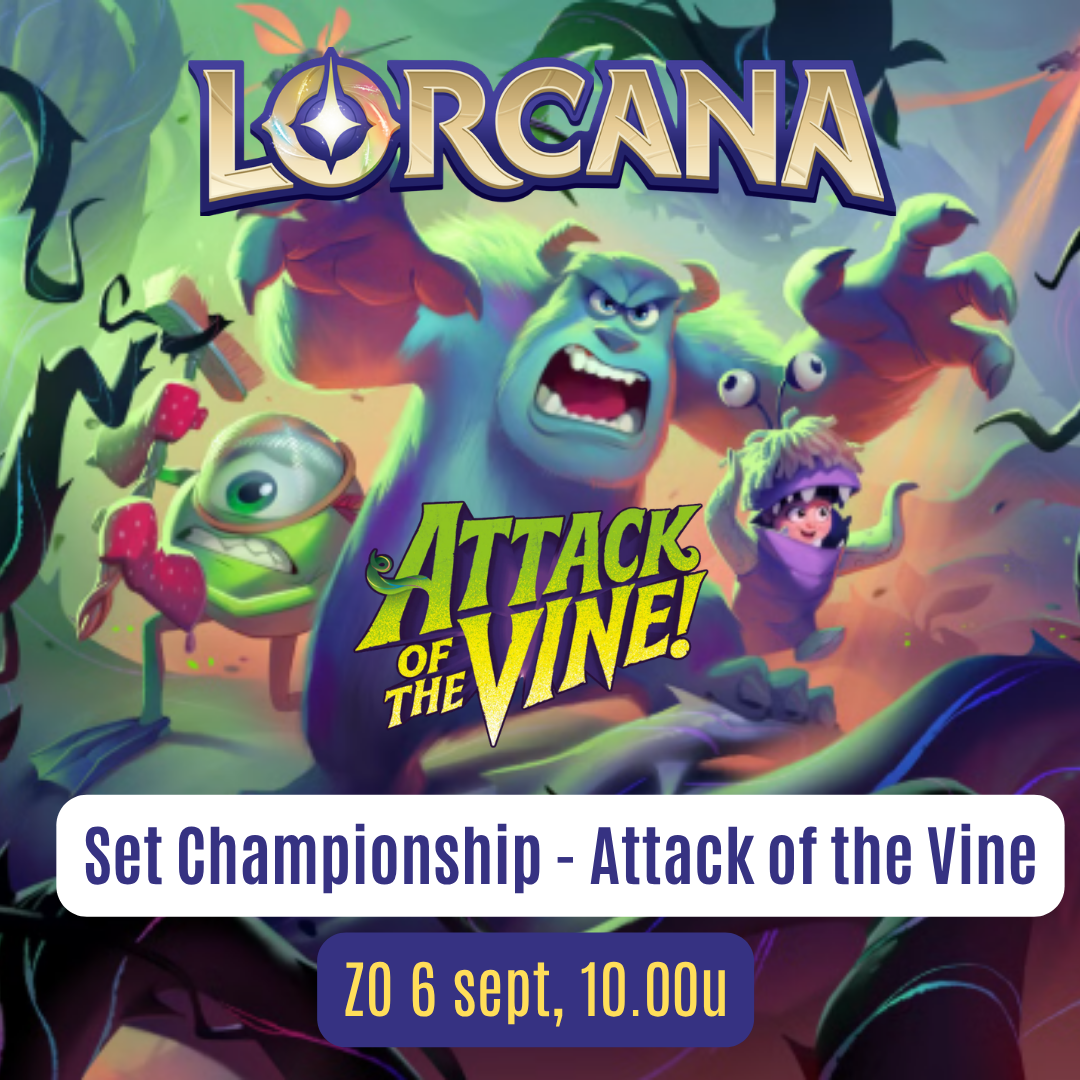 Disney Lorcana Store Championship "Attack of the Vine" | Zondag 6 sept 10:00