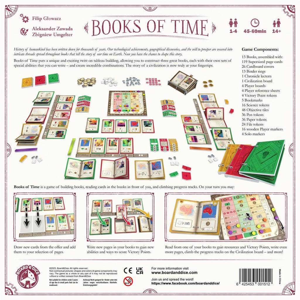 Books of Time – Bordspel (ENG)