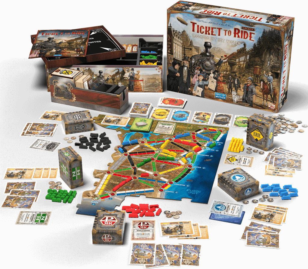 Ticket to Ride Legacy - NL