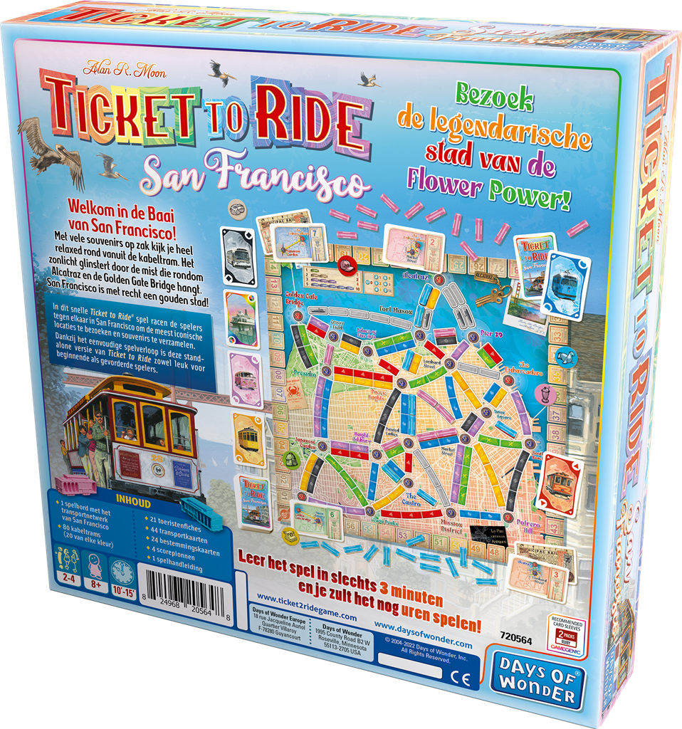 Ticket to Ride San Francisco - Bordspel (NL)