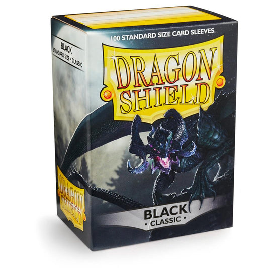 Dragon Shield Classic Sleeves – Black – 100 stuks
