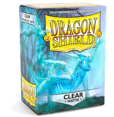 Dragon Shield Matte Sleeves – Clear – 100 stuks